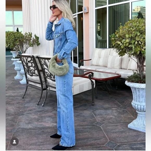 FULL LENGTH TRF DENIM JUMPSUIT - Picture 3 of 16